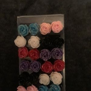 Flower earings